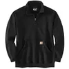 Image de Carhartt Sweat-shirt à fermeture éclair quart, Noir , S grande taille