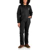 Image de Carhartt Combinaison en toile robuste pour femme Coupe décontractée, noir, Taille S