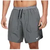 Image de Nike Mid Short W Mid Tgh Tgt M NK DF Stride 2In1 7In Shrt, Smoke Grey/DK Smoke Grey/Reflective Silv, DM4759-084, S