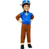 Image de RUBIE'S Pat Patrouille Nickelodeon officiel - Déguisement luxe Chase Pat Patrouille - Taille 3-4 ans Carnaval