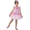 Image de RUBIE'S Barbie Officiel - Déguisement Barbie BALLERINESequins pour Enfants - Taille 3-4 ans - Costume avec Robe Tutu de Ballerine Rose, Bandeau pour les Cheveux et Collier