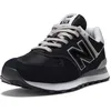 Image de New Balance Homme Nb 574 Tennis-basket-basses, Noir Black Evb, 42 EU