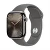 Image de Apple Watch Series 10 Montre connectée 42 mm Cell TC naturel - Bracelet sport gris pierre taille S/M
