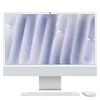 Image de Apple iMac Ordinateur de Bureau Tout-en-Un avec Puce M4, CPU 8 coeurs et GPU 8 coeurs : Conçu pour Apple Intelligence, écran Retina 24'', 16 Go de mémoire unifiée, 256 Go de Stockage SSD ; Argent