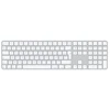 Image de Apple Magic Keyboard avec Touch ID et pavé numérique pour Mac à puce Apple USB-C, disposition française, blanc