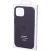 Image de Apple Coque en Silicone avec MagSafe pour iPhone 15 - Noir        
