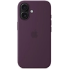 Image de Coque en silicone MagSafe Apple iPhone 16 - Plum