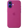 Image de Apple Coque en Silicone avec MagSafe pour iPhone 16 - Fuchsia        