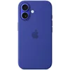 Image de Apple Coque en Silicone avec MagSafe pour iPhone 16 - Outremer        