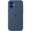 Image de Apple Coque en Silicone avec MagSafe pour iPhone 16 Plus - Denim        