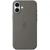 Image de Apple coque en silicone avec MagSafe pour iPhone 16 Plus, gris pierre