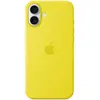 Image de Apple Coque en silicone avec MagSafe pour iPhone 16 Plus - Carambole