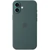 Image de Apple Coque en silicone avec MagSafe pour iPhone 16 Plus - Vert marin