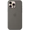 Image de Apple Coque en Silicone avec MagSafe pour iPhone 16 Pro Max - Gris minéral        