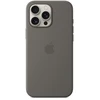 Image de Apple coque silicone pour iPhone 16 Pro Max avec MagSafe, gris pierre