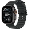 Image de Apple Watch Ultra 3 [GPS + Cellular 49 mm] Montre connectée Course à Pied et Multisport avec boîtier Titane Noir et Bracelet Ocean Noir. Communications Satellite, Suivi santé et activité