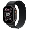 Image de Apple Watch Ultra 3 GPS + Cellular 49 mm - Boîtier en titane noir avec bracelet Alpine noir - Grand