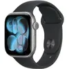 Image de Apple Watch Series 11 GPS 42 mm - Boîtier aluminium gris sidéral - Bracelet sport noir - M/L