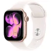 Image de Apple Watch Series 11 [GPS + Cellular 42 mm] Montre connectée avec boîtier Or Rose et Bracelet Sport Rose Tendre. Score de Sommeil, Moniteur d’activité, Suivi de la santé, écran Toujours activé