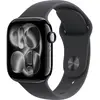 Image de Apple Watch Series 11 GPS + Cellular 42 mm boîtier en aluminium bracelet de sport noir S/M