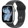 Image de Apple Watch Series 11 GPS + Cellular 42 mm boîtier en aluminium bracelet de sport noir S/M
