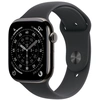 Image de Apple Watch Series 11 OLED 46 mm Numérique 416x496 pixels Écran tactile 5G Titane Wifi GPS (satellite) MFD24ZR/A
