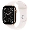 Image de Apple Watch Series 11 [GPS + Cellular 46 mm] Montre connectée avec boîtier Or et Bracelet Sport Rose Tendre. Score de Sommeil, Moniteur d’activité, Suivi de la santé, écran Toujours activé