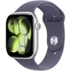 Image de Apple Watch Series 11 [GPS + Cellular 46 mm] Montre connectée avec boîtier Argent et Bracelet Sport Brume Violette. Score de Sommeil, Moniteur d’activité, Suivi de la santé, écran Toujours activé