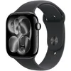 Image de Apple Watch Series 11 [GPS 46 mm] Montre connectée avec boîtier Obsidienne et Bracelet Sport Noir. Score de Sommeil, Moniteur d’activité, Suivi de la santé, écran Toujours activé