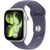 Image de Apple Watch Series 11 [GPS 46 mm] Montre connectée avec boîtier Argent et Bracelet Sport Brume Violette. Score de Sommeil, Moniteur d’activité, Suivi de la santé, écran Toujours activé