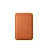 Image de Apple Porte-Cartes en Tissage Fin pour iPhone avec MagSafe - Roux orangé        