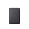 Image de Apple Porte Cartes en Tissage Fin pour iPhone avec MagSafe   Noir        