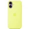 Image de Apple Coque en Silicone avec MagSafe pour iPhone 17 - Jaune Fluo        