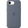 Image de Apple Silicone Case iPhone 17e bleu maritime compatible avec MagSafe MHWE4ZM/A