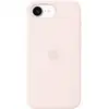 Image de Apple Silicone Case iPhone 17e rose clair compatible avec MagSafe MHWJ4ZM/A