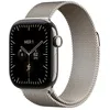Image de Apple Watch Series 12 GPS + Cellular, Boîtier en Titane Naturel de 42 mm