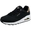 Image de Skechers Femme Uno Golden Air Scarpe Sneakers, Black Durabuck, 36 EU