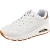 Image de Skechers Femme Uno Golden Air Trainers, White Durabuck/Mesh Trim, 36 EU