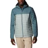 Image de Columbia Silver Falls Hooded Jacket, Doudoune À Capuche Homme, Niagara/Metal, Taille L
