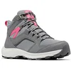 Image de Columbia Re-Peak Mid Chaussures Montantes De Randonnée Et Trekking pour Femme, Gris (Ti Grey Steel x Wild Geranium), 40 EU