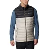 Image de Columbia Powder Lite Vest Doudoune sans manches Homme , Pierre foncée, requin , M