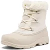 Image de Sorel Femme Snow Angel Bottes, Chalk, Light Clay, 39 EU
