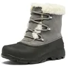 Image de Sorel Femme Snow Angel Bottes, Quarry, Black, 36 EU