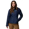 Image de Columbia Manteau Heavenly, tissu prêt pour l'aventure, réfléchissant thermiquement Omni-Heat, poche sécurisée, col souple, poches pour les mains à fermeture éclair - Femmes