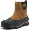Image de Sorel Homme Buxton Pull on Boot WP Bottes de Neige imperméables, Delta Black Collection 2024 2025, 48 EU