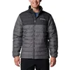 Image de Columbia Manteau Powder Lite II, doublure réfléchissante Omni-Heat, tissu résistant à l'eau, capuchon ajustable, poches sécurisées, poignets élastiques - Hommes