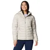 Image de Columbia Powder Lite Hooded Jacket, Doudoune À Capuche Femme, Dark Stone, Taille XL