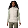 Image de Columbia Gilet Powder Lite II, tissu prêt pour l'aventure, réfléchissant la chaleur, chaleur synthétique, ajustement réglable, poche sécurisée - Femmes