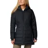 Image de Columbia Manteau Crown Point II, chaleur réfléchissante, déperlant, isolation écologique, capuchon réglable, doublure en molleton douillette, poche sécurisée, trous pour les pouces - Femmes