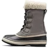 Image de Sorel Femme Winter Carnival Boot Waterproof Bottes de Neige imperméables, Quarry, Black, 36 EU
